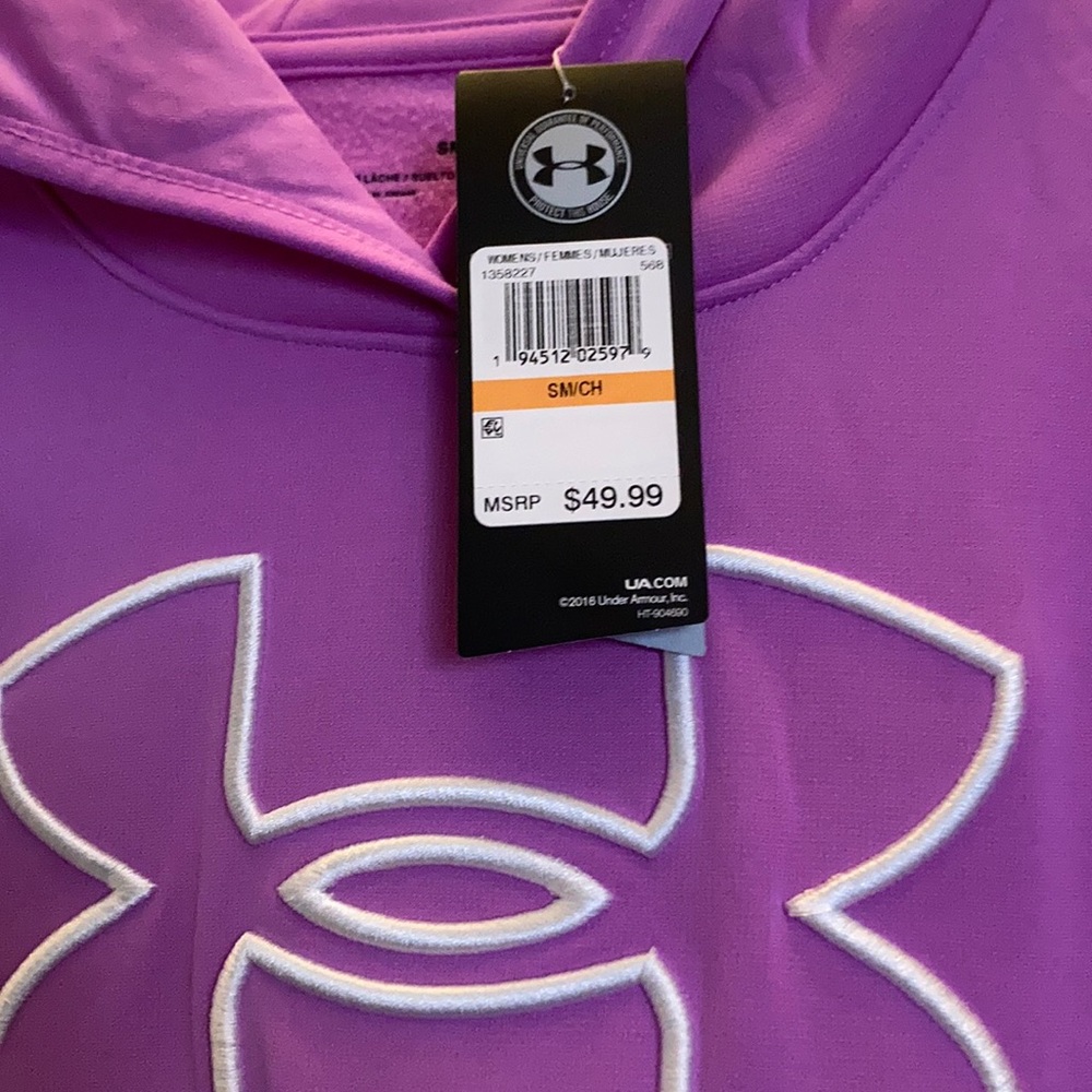NWT Under armour hoodie
